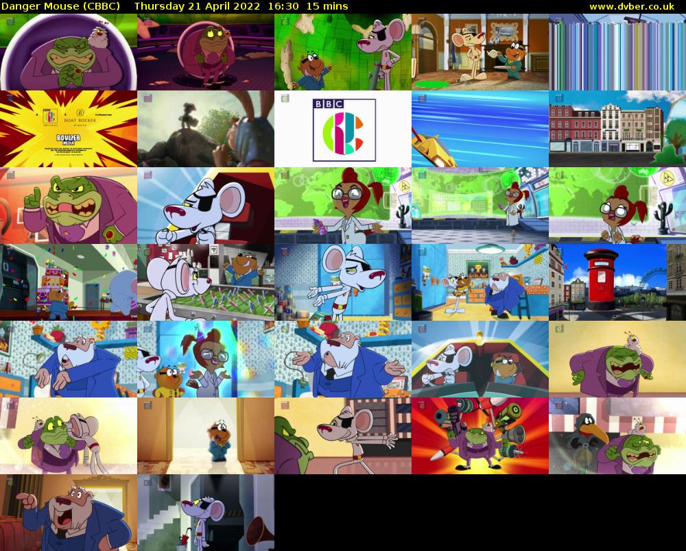 Danger Mouse Cbbc Hd 2022 04 21 1630