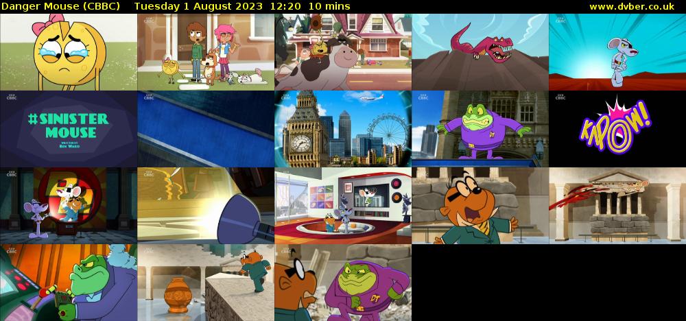 Danger Mouse Cbbc 2023 08 01 1220