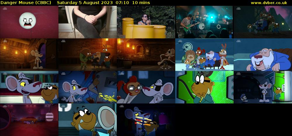 Danger Mouse Cbbc 2023 08 05 0710