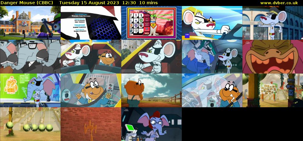 Danger Mouse Cbbc 2023 08 15 1230