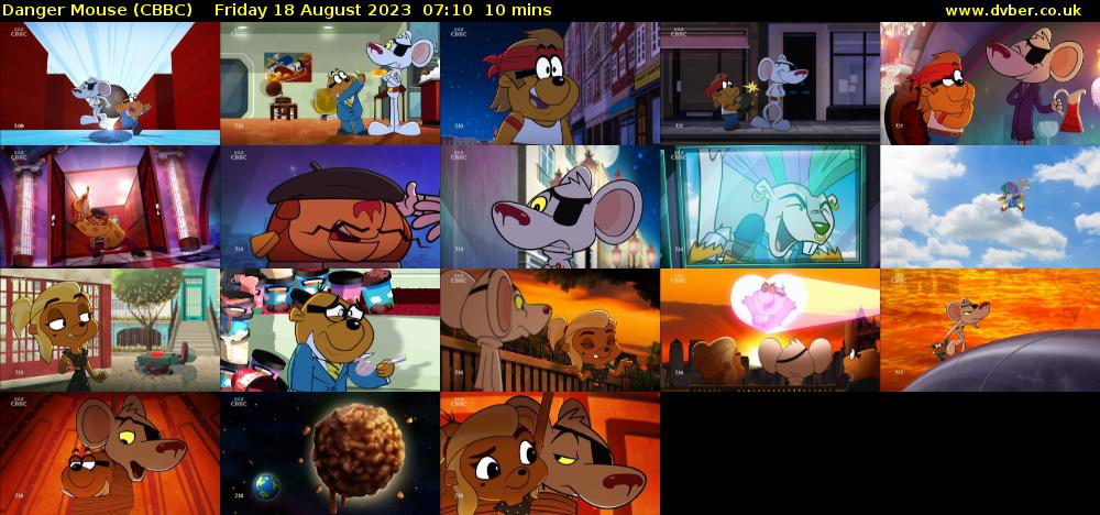 Danger Mouse Cbbc 2023 08 18 0710