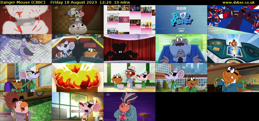 Danger Mouse Cbbc 2023 08 18 1220