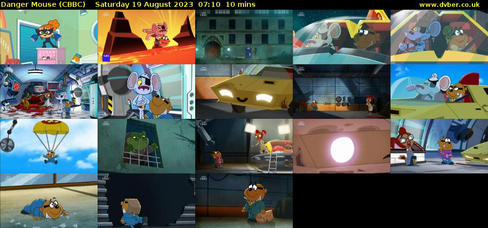 Danger Mouse Cbbc 2023 08 19 0710