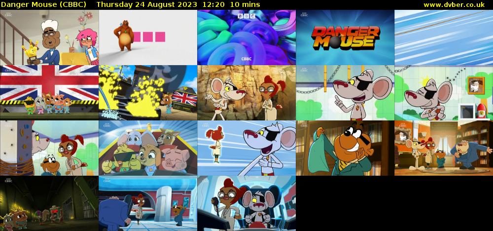 Danger Mouse Cbbc 2023 08 24 1220