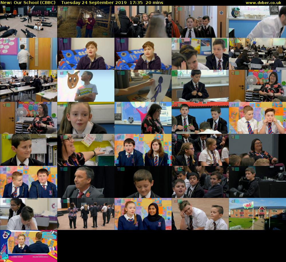 Our School Cbbc 2019 09 24 1735