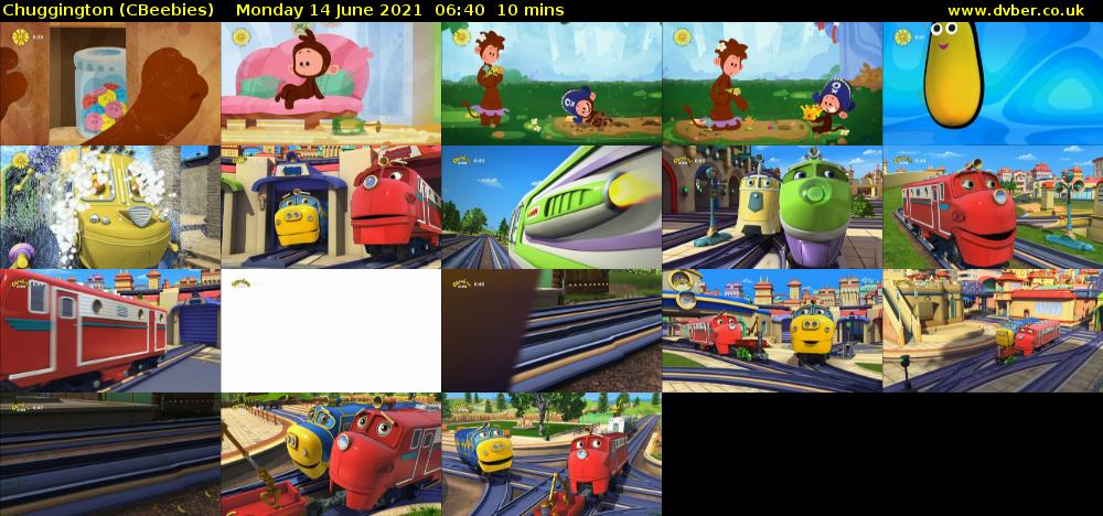 Chuggington Cbeebies 2021 06 14 0640