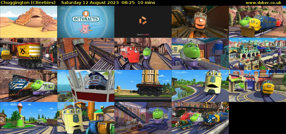 Chuggington Cbeebies 2023 08 12 0825