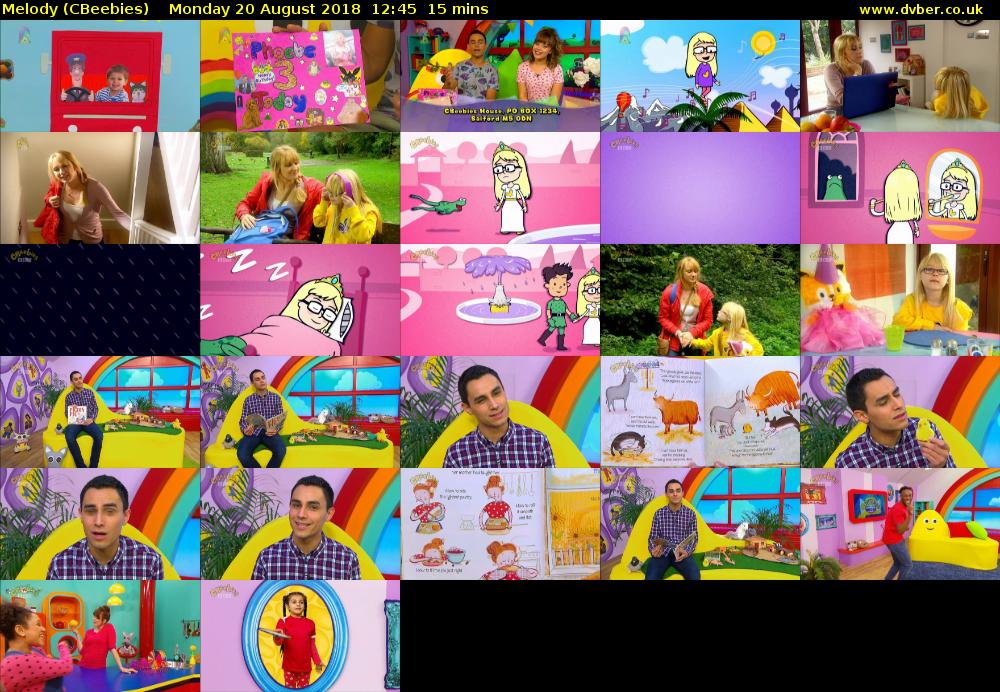 Melody Cbeebies