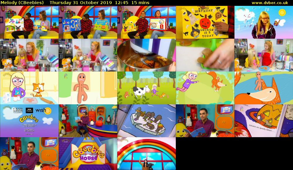 Melody CBeebies 2019 10 31 1245