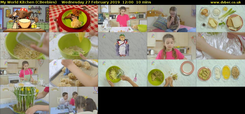 My World Kitchen (cbeebies) - 2019-02-27-1200