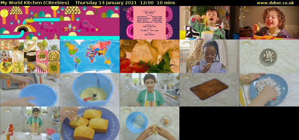 My World Kitchen (cbeebies) - 2021-01-14-1200