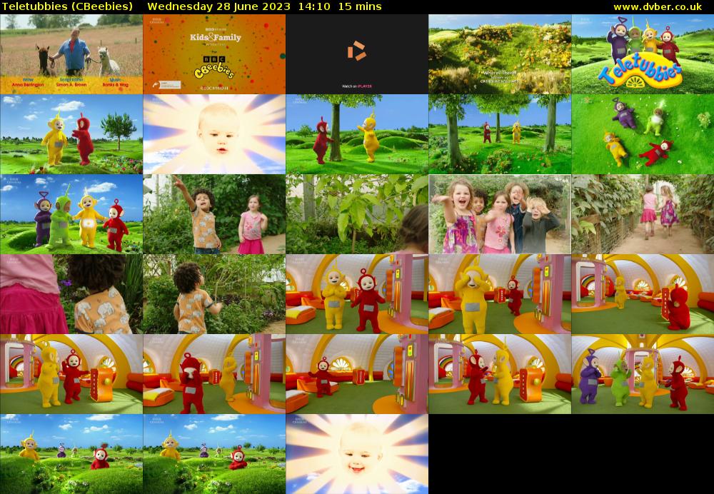 Teletubbies Cbeebies