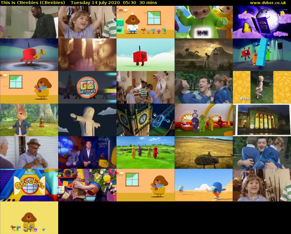 This Is CBeebies (CBeebies)   2020 07 14 0530