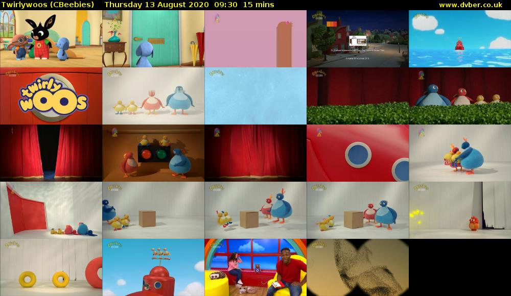 Twirlywoos CBeebies 2020 08 13 0930