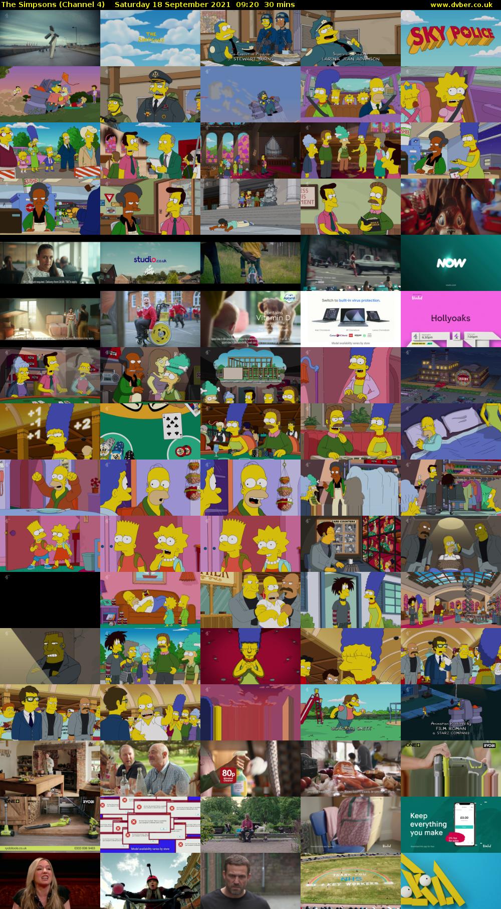 The Simpsons (Channel 4 HD) 202109180920