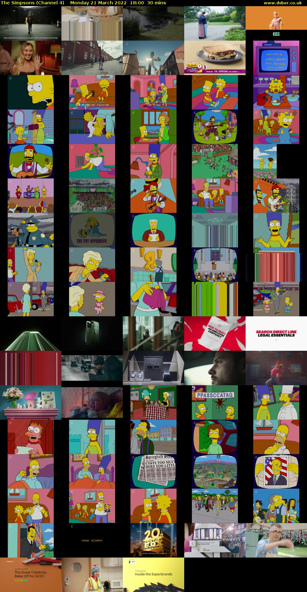 The Simpsons (Channel 4 HD) 202203211800