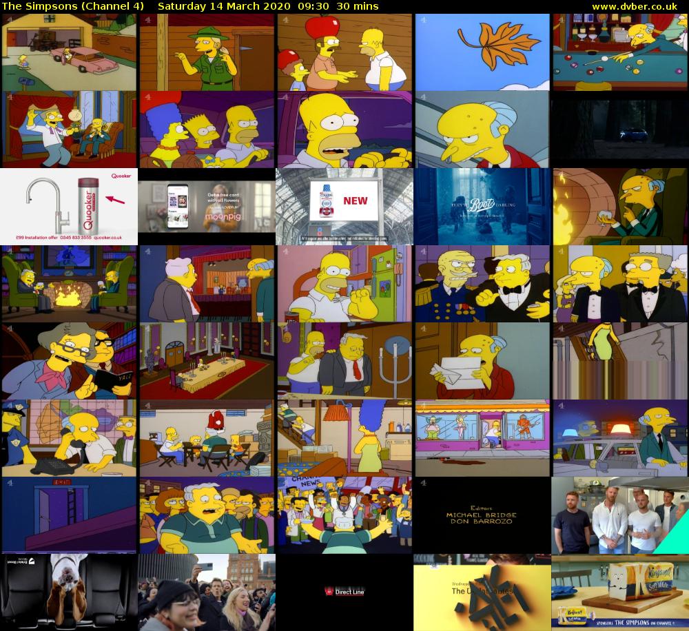 The Simpsons (Channel 4) - 2020-03-14-0930