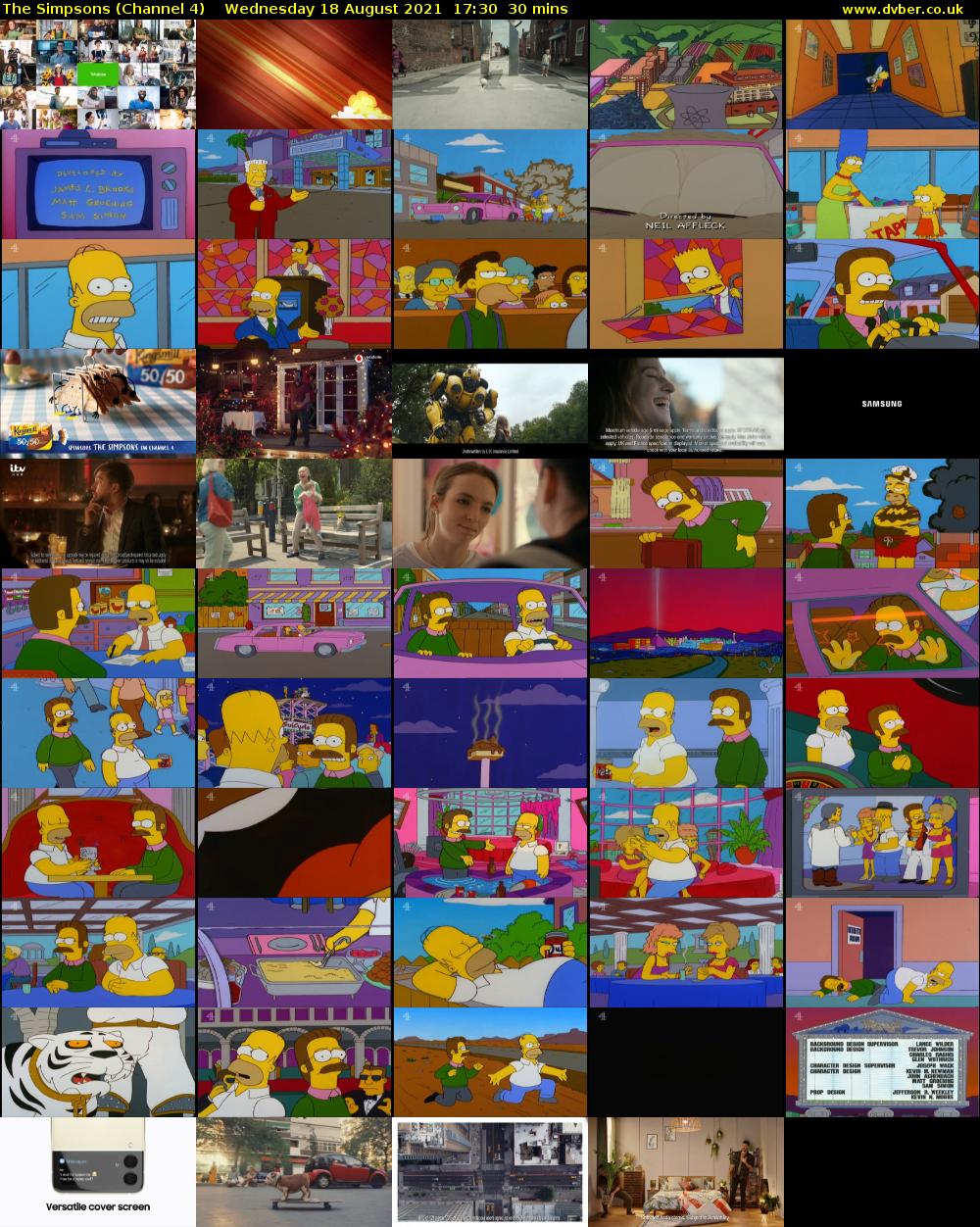 The Simpsons (channel 4) - 2021-08-18-1730