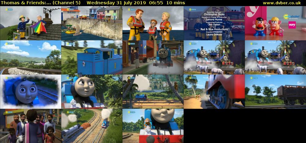 Thomas & Friends: (channel 5) - 2019-07-31-0655