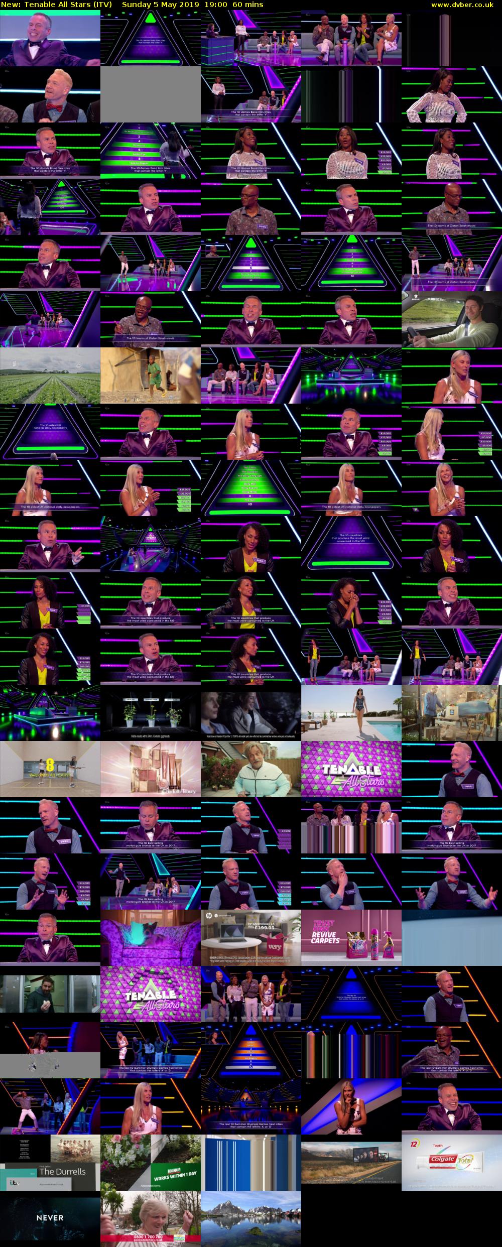 Tenable All Stars Itv Hd