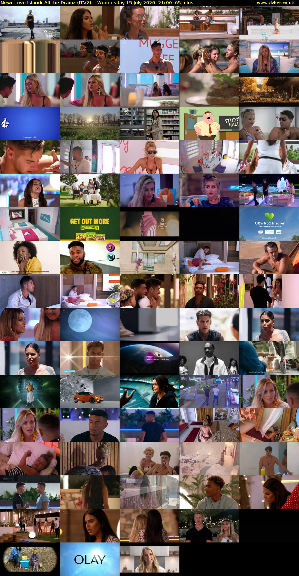 Love Island All the Dramz (ITV2) 202007152100