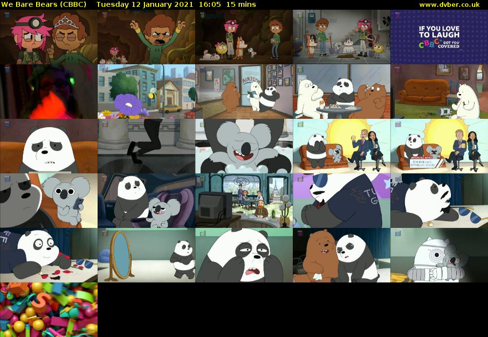 We Bare Bears (CBBC) - 2021-01-12-1605