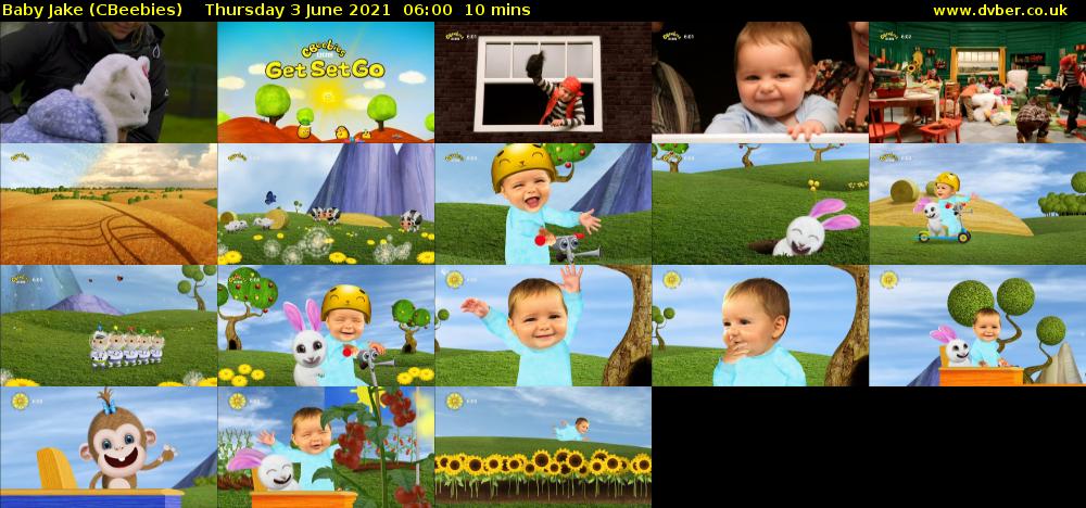 Baby Jake (CBeebies) - 2021-06-03-0600