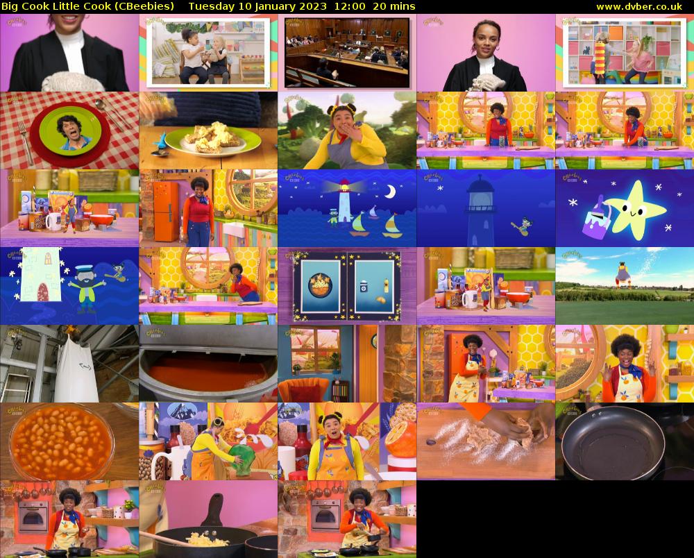 Big Cook Little Cook (CBeebies) - 2023-01-10-1200