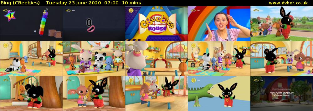 Bing (CBeebies) - 2020-06-23-0700