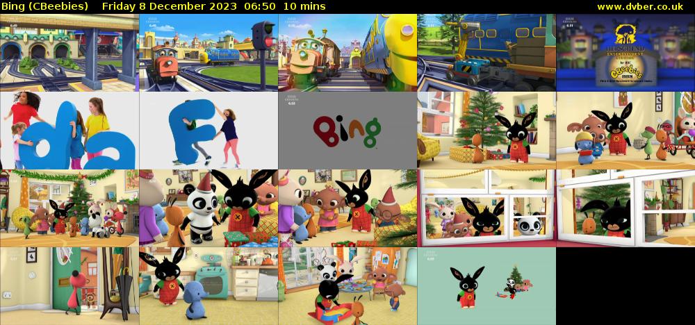 Bing Cbeebies 2023 12 08 0650