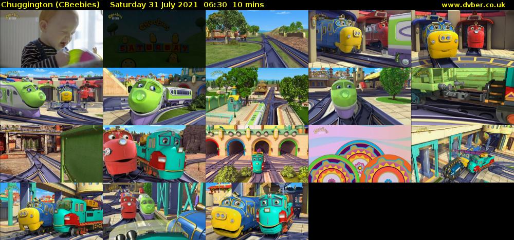 Chuggington (CBeebies) - 2021-07-31-0630