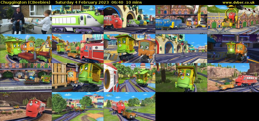 Chuggington Cbeebies 2023 02 04 0640