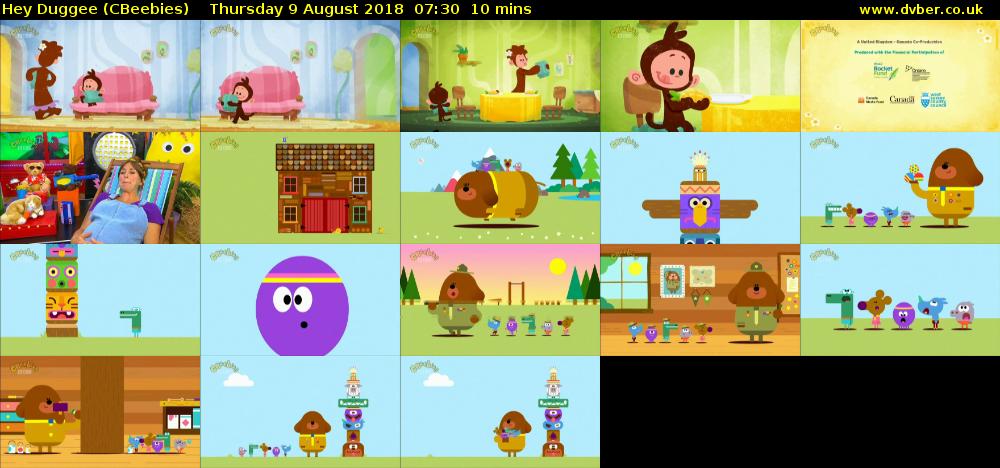 Hey Duggee (CBeebies) - 2018-08-09-0730