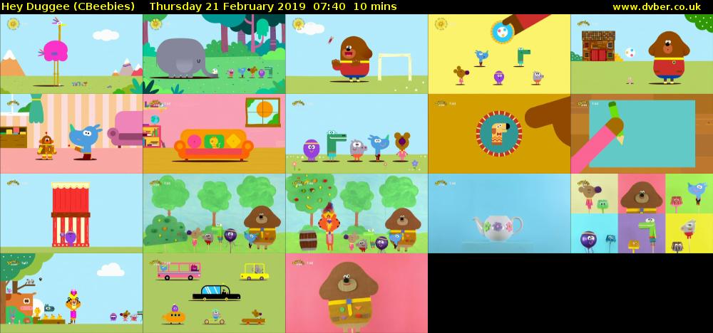 Hey Duggee (CBeebies) - 2019-02-21-0740