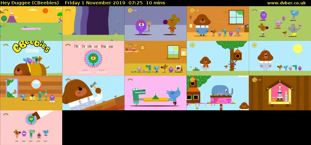 Hey Duggee (CBeebies) - 2019-11-01-0725