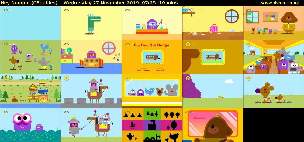 Hey Duggee (CBeebies) - 2019-11-27-0725