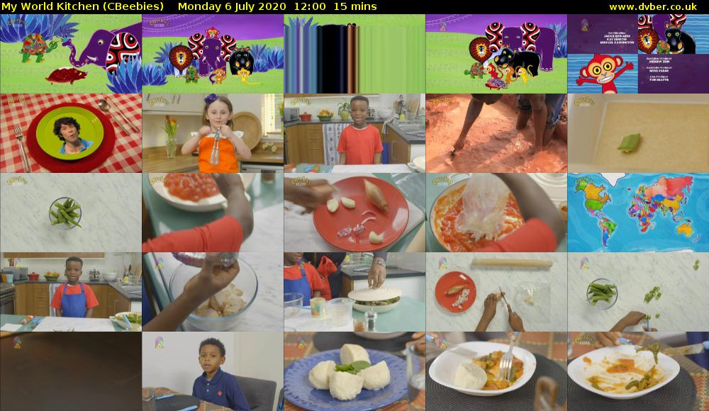 My World Kitchen (cbeebies) - 2020-07-06-1200