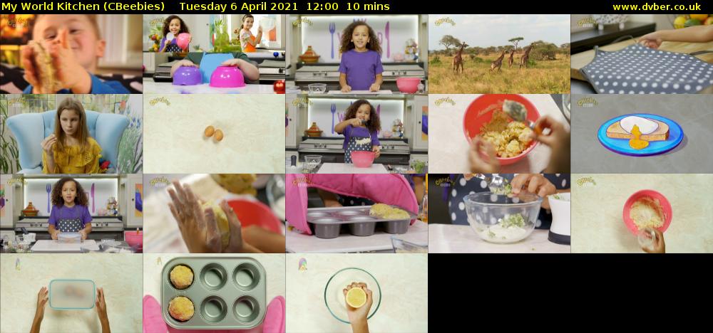 My World Kitchen (CBeebies) - 2021-04-06-1200