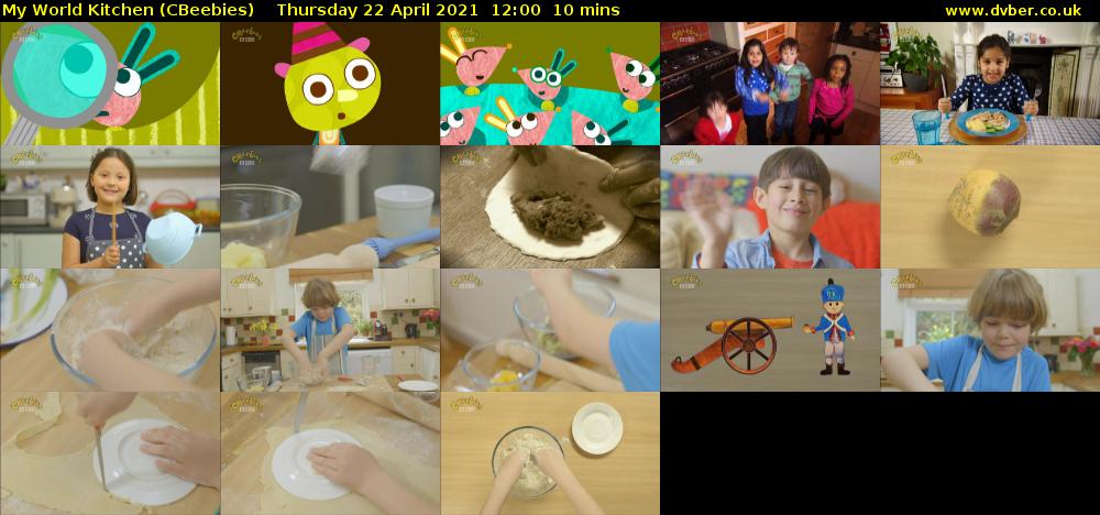 My World Kitchen (CBeebies) - 2021-04-22-1200