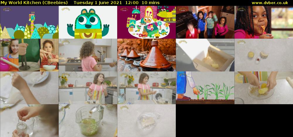 My World Kitchen (CBeebies) - 2021-06-01-1200