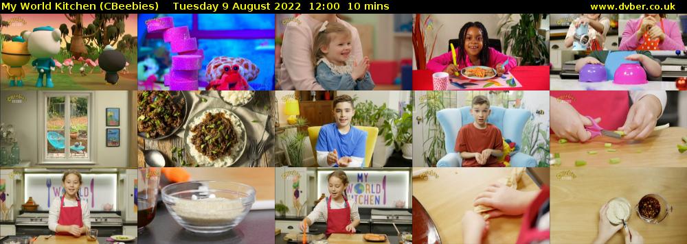 My World Kitchen (CBeebies) - 2022-08-09-1200