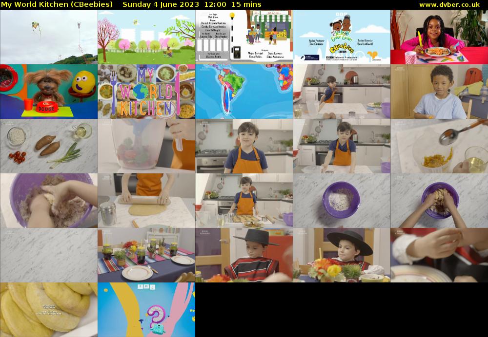 My World Kitchen (CBeebies) - 2023-06-04-1200