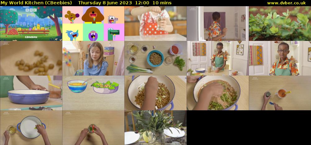 My World Kitchen (CBeebies) - 2023-06-08-1200