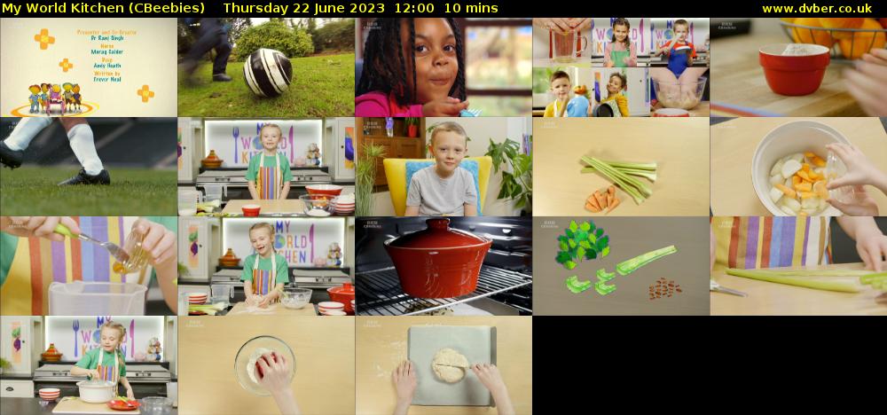 My World Kitchen (CBeebies) - 2023-06-22-1200