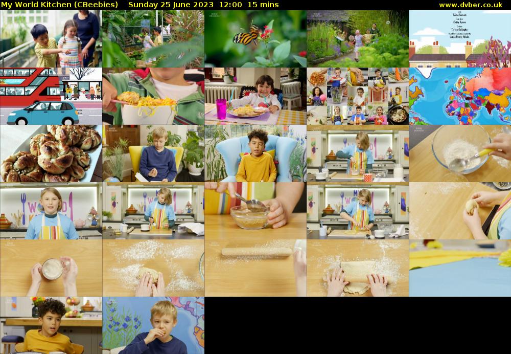 My World Kitchen (CBeebies) - 2023-06-25-1200