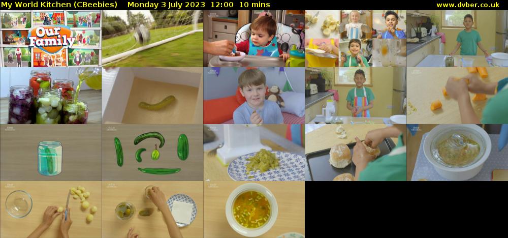 My World Kitchen (CBeebies) - 2023-07-03-1200