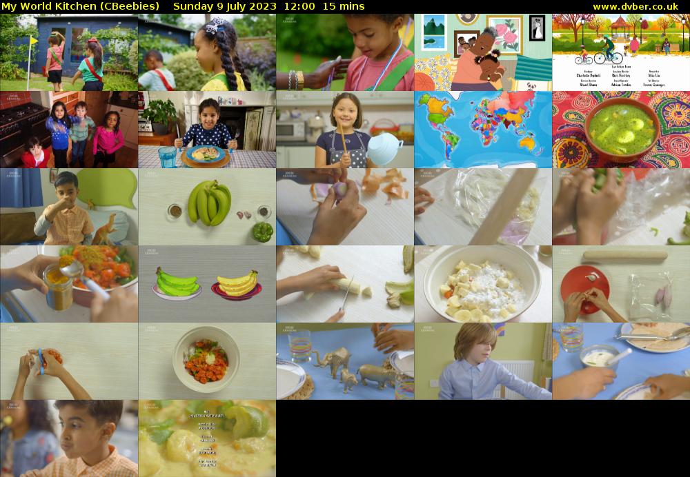 My World Kitchen (CBeebies) - 2023-07-09-1200