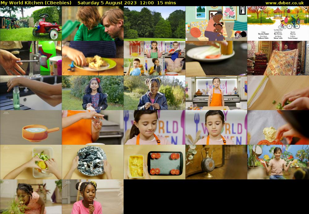 My World Kitchen (CBeebies) - 2023-08-05-1200