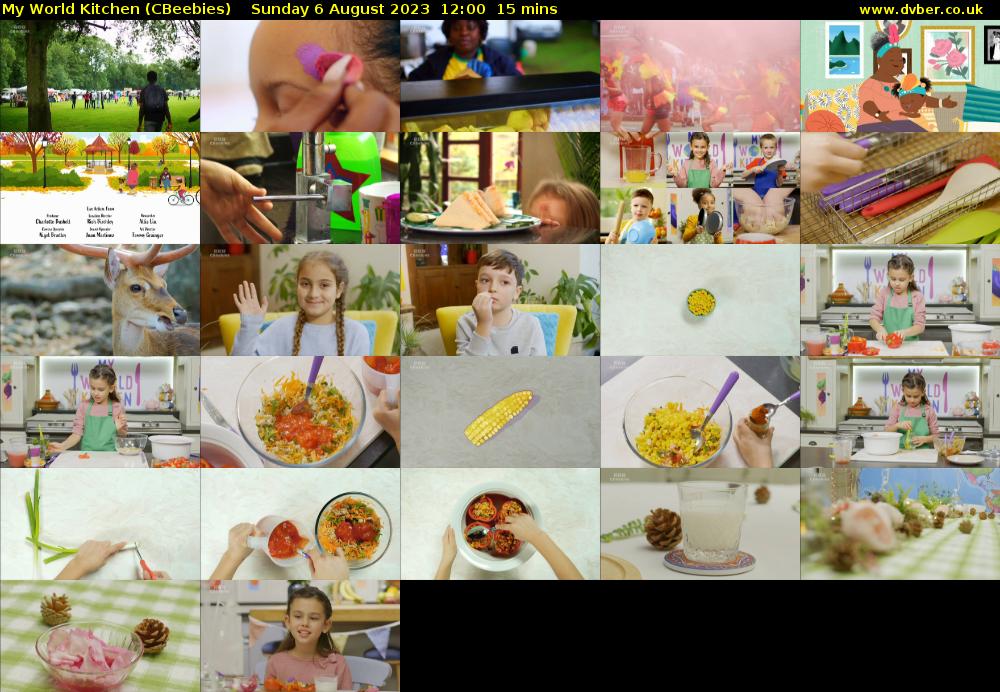 My World Kitchen (CBeebies) - 2023-08-06-1200