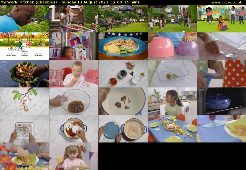 My World Kitchen (CBeebies) - 2023-08-13-1200